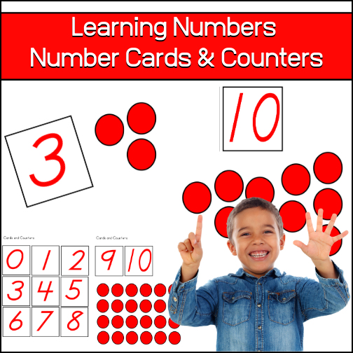 Help your early learners learn their numbers 0-10.
