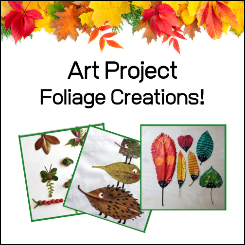 Students' imaginations can run wild with this project! Includes instructions, supply list and a lot of idea pictures to get started.