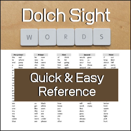 dolch-sight-word-quick-reference