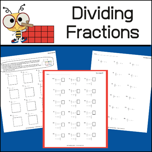 Dividing Fractions - Whole Numbers