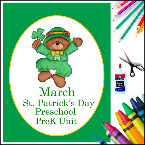 March activites for Preschool - Prek