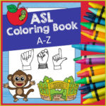 American Sign Language Coloring Pages