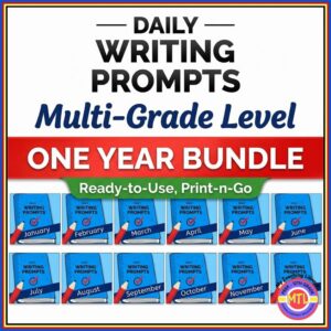 Daily Writing Prompts - Journaling - ONE YEAR BUNDLE