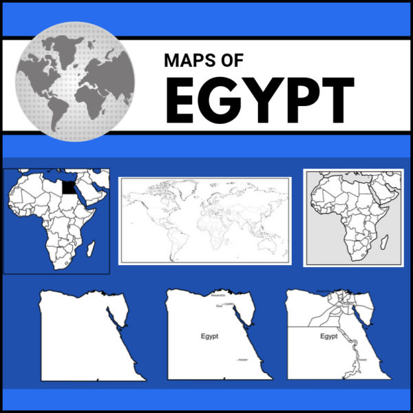 maps-of-egypt-worksheets