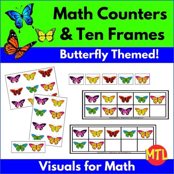 z 356 Math counters and ten frames cover