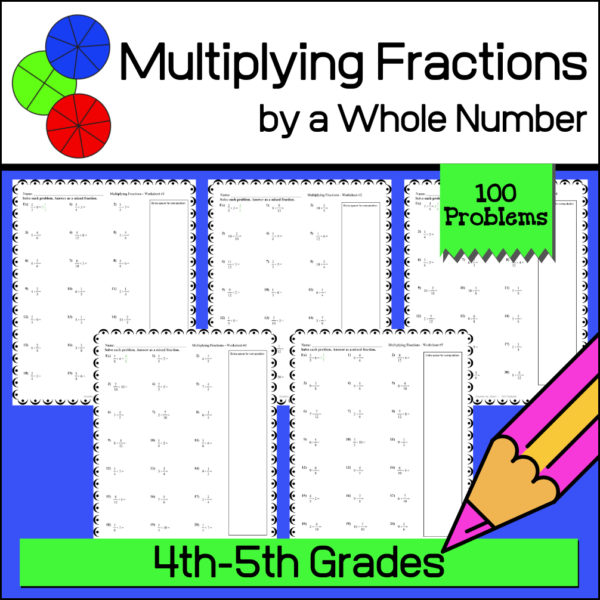 Multiplying Fractions by a Whole Number