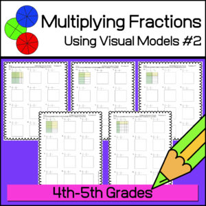 Multiplying Fractions - Visual Model Method