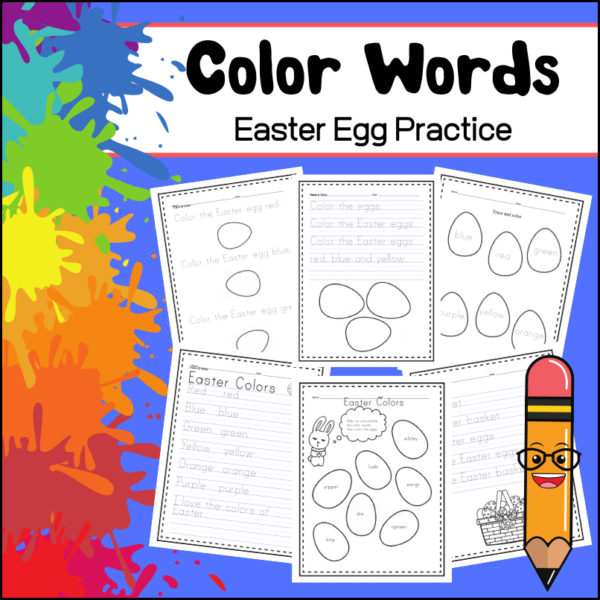 Help your students practice valuable reading, writing and following directions skills with these Easter egg - color word themed pages! Students will be asked to read, trace and copy words and sentences, identify color words, unscramble and spell color words correctly and follow directions. Their creativity can also shine on the last 2 pages where they color two different Easter quilts!