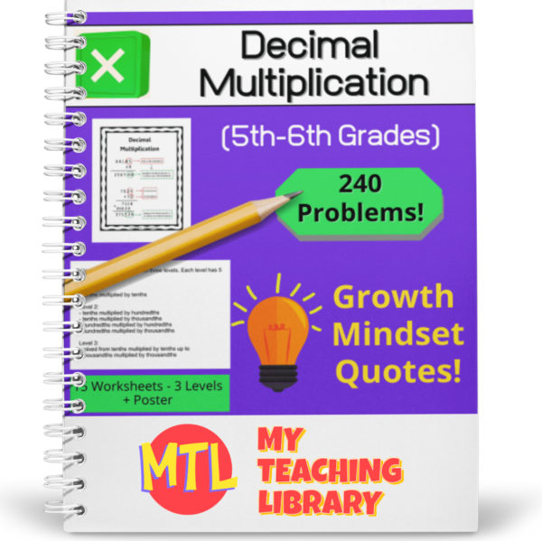 Decimal Multiplication - Growth Mindset