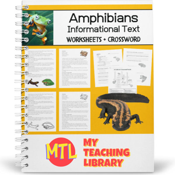 This resource has been designed to teach students about amphibians. They will learn the classification, the three types of amphibians, where they live (habitat), what the eat (diet), how they protect themselves (defense) and more.