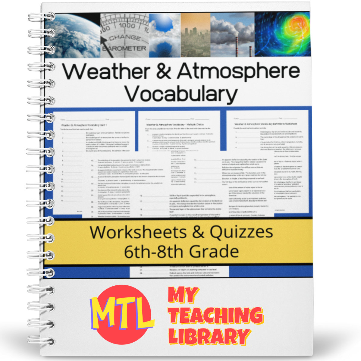 This science  vocabulary resource is designed to help students learn and then assess their knowledge of 28 middle school level words.