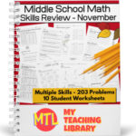 Middle School Math Worksheets