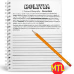 Bolivia Country Study | Notebooking Unit