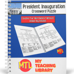 Presendential Inauguration Crossword Puzzle