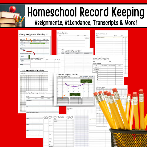 Homeschool records - organization