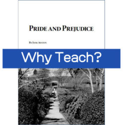 Why teach pride and prejudice - Jane Austen