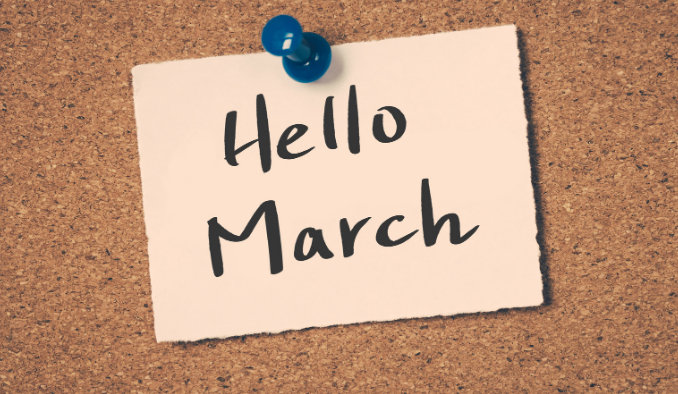 March lesson planning