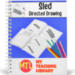 Draw a sled - Directed Drawing