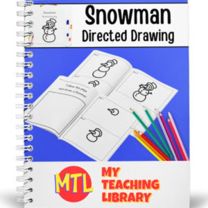 Draw a snowman - Directed Drawing