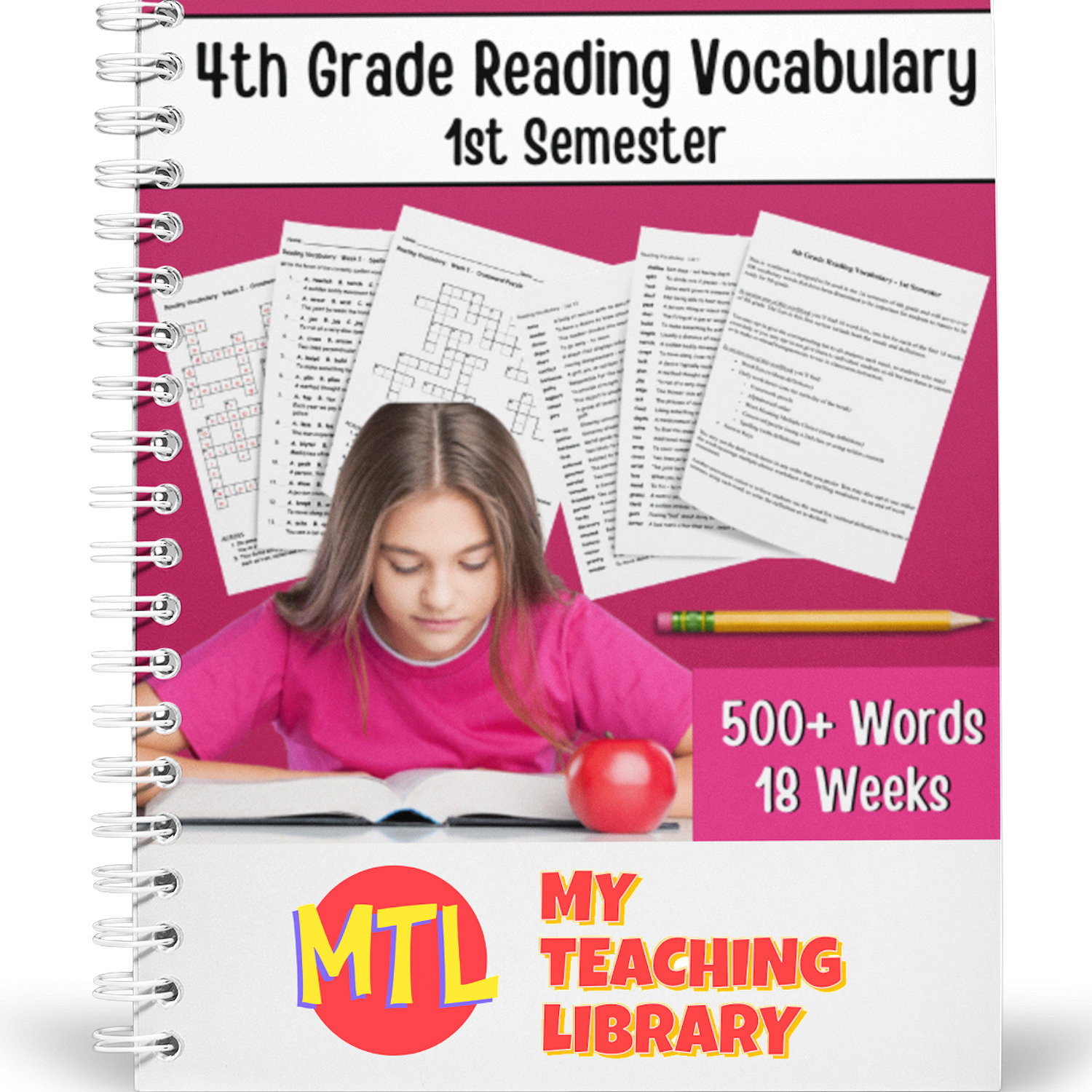 4th Grade Reading Vocabulary cover