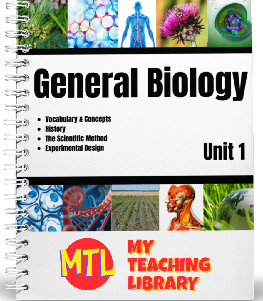 General Biology - Unit 1 - My Teaching Library | MyTeachingLibrary.com