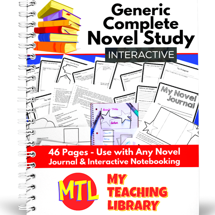 z 370 Generic Novel Study cover