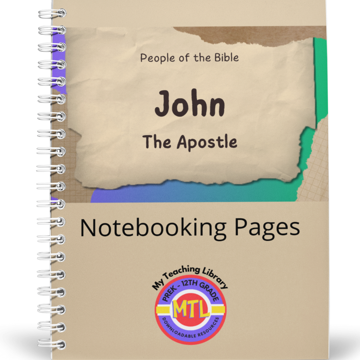 Z 337 John the Apostle people of the bible cover