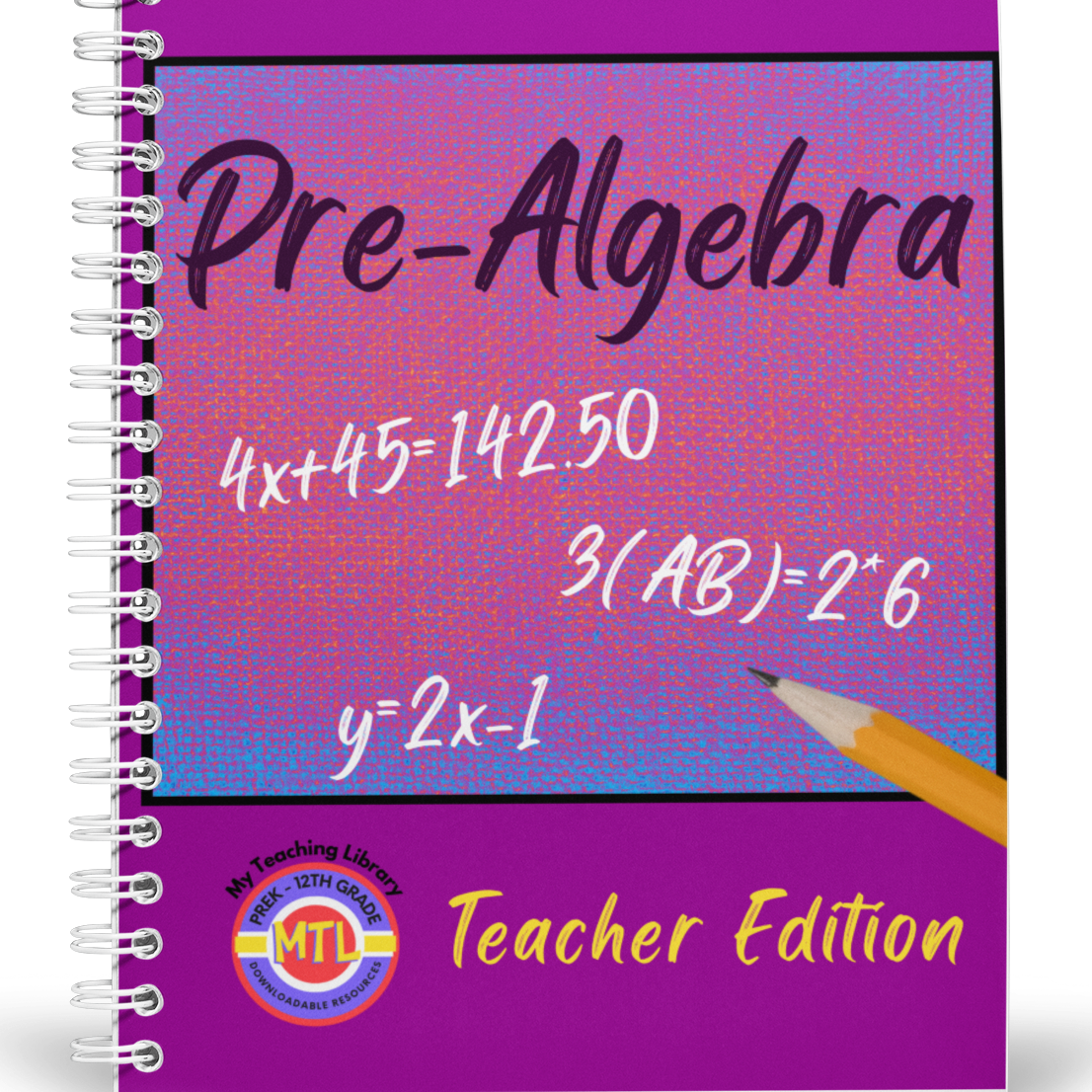 Z 317 Pre-algebra - Teacher