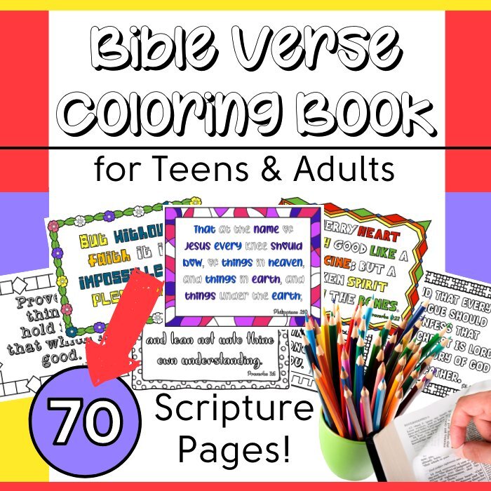 Z 323 Bible Verse Coloring Book