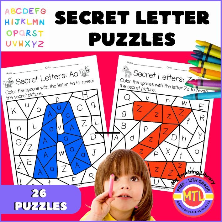 Z 313 Secret Letter Puzzles