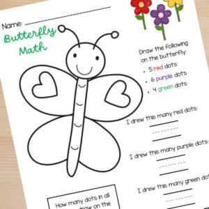 Butterfly Math | Kindergarten