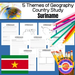 Suriname Project-Based Country Study | 5 Themes of Geography