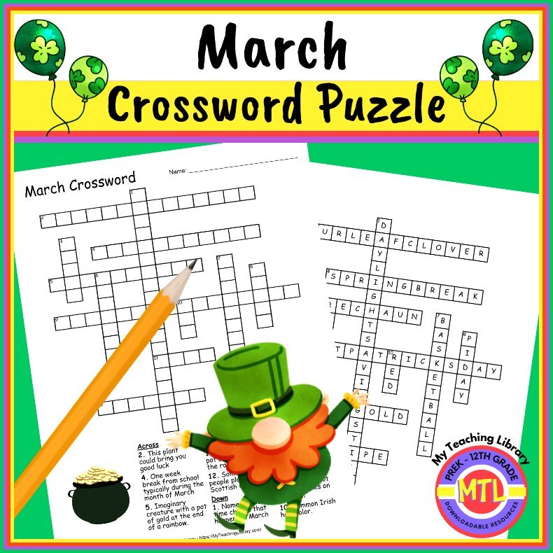 Z 14 March Crossword Puzzle