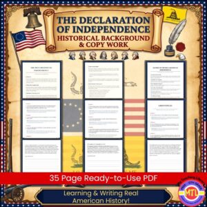 Declaration of Independence | Historical Background and Copy Work
